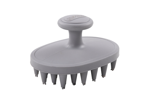 Brushbuster Щетка для ухода за кожей и шерстью собак, светло-серая