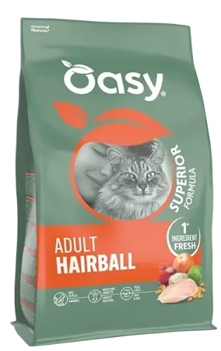 Dry Cat Superior Hairball Сухой корм для взрослых кошек для вывода шерсти из желудка