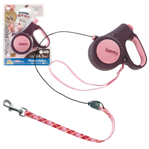 Retractable Lead Trad Style SS Поводок-рулетка для собак до 8 кг, шоколадный