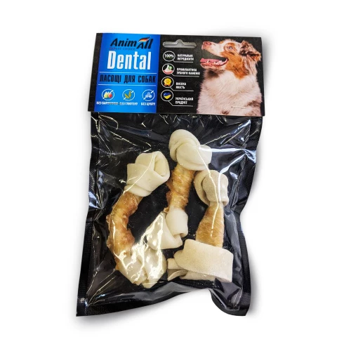 Dental №2L Кость баварская узловая, с мясом курицы