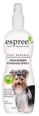 High Sheen Finishing Spray Усилитель блеска для собак и кошек