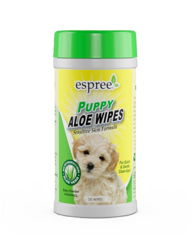 Puppy Aloe Wipes Влажные салфетки для чистки щенков