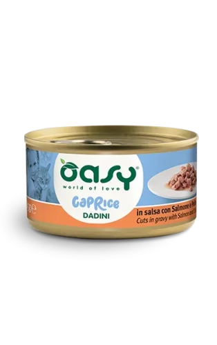 CAT Caprice Кусочки курицы и лосося в соусе для взрослых кошек