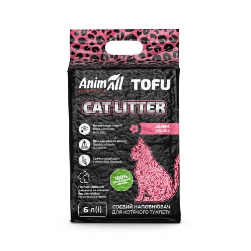 Tofu Соевый наполнитель с ароматом сакуры