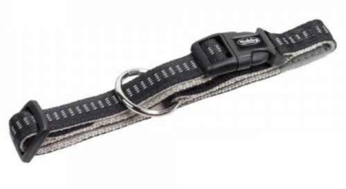 Soft Grip Collar Нейлоновый ошейник с мягкой подкладкой для собак, черный