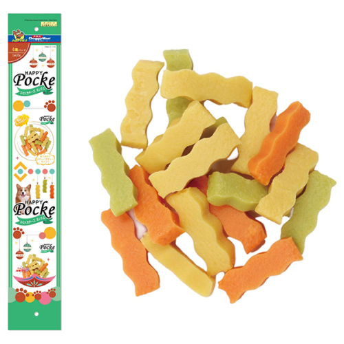 Wave Shaped Cheese Snack Mixed Flavor Ласощі для собак, сирні палички