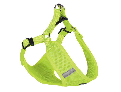 Mesh Reflect Air Step-in Harness Шлейка для собак со светоотражающими полосками, салатовая