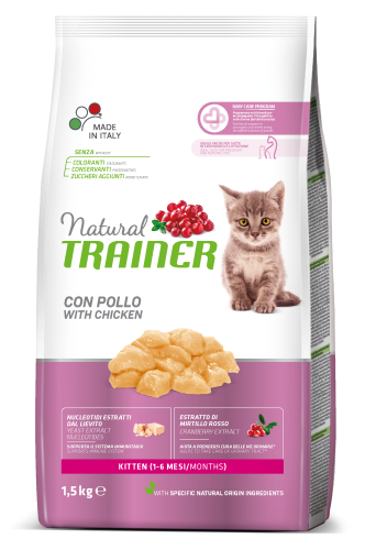 Natural Kitten Fresh Chicken - сухой корм для котят с курицей