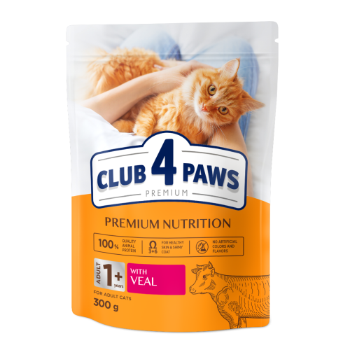Adult Cats Veal - сухий корм з телятиною для дорослих котів