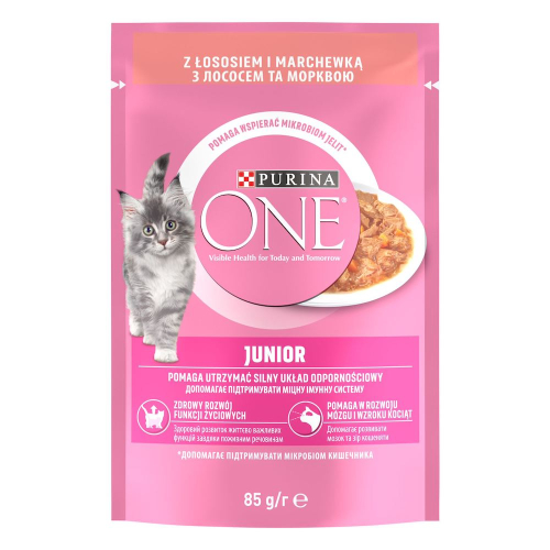 Junior С лососем и морковью
