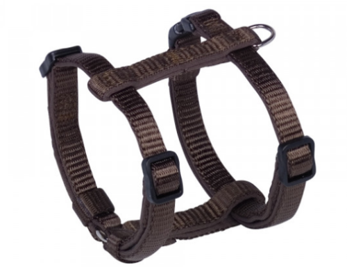 Classic Preno Mini H-shaped Harness Шлейка для щенков и маленьких собак, коричневая