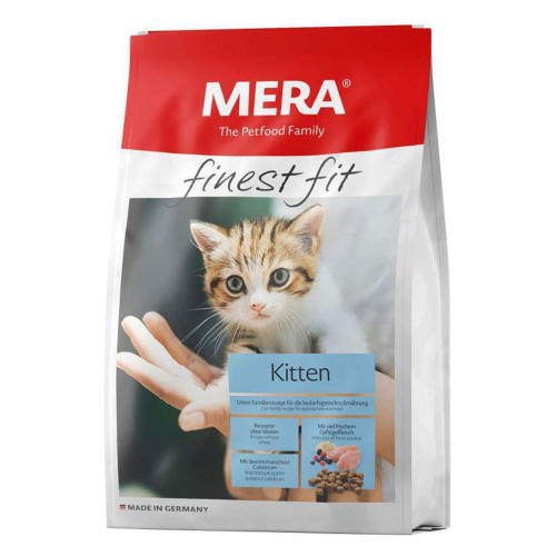 Finest Fit Kitten Сухой корм со свежим мясом птицы, рисом и лесными ягодами для котят