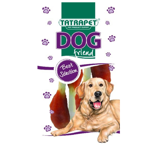 Dog Лакомство для собак, кальциевые косточки с курицей и уткой