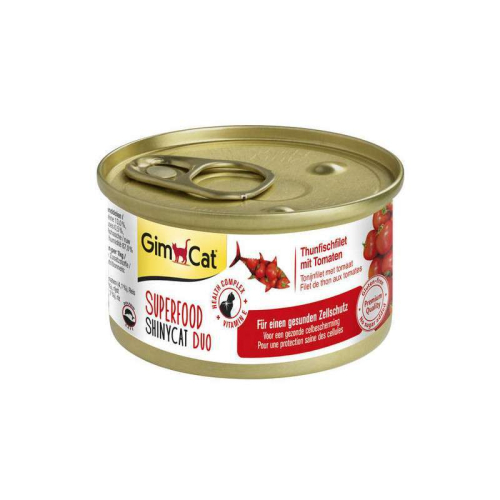 Superfood ShinyCat Duo з тунцем і томатами для котів
