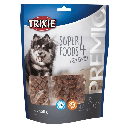 Premio 4 Superfoods Кубики с 4 видами мяса с ягодами для собак
