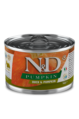 N&D Grain Free Pumpkin Duck Adult Mini вологий корм з качкою та гарбузом для собак дрібних порід
