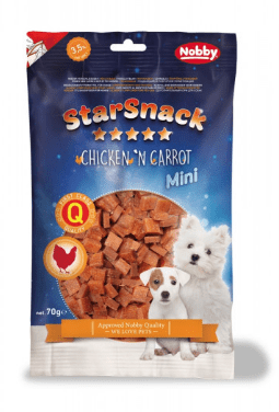 StarSnack Mini Soft Chicken and Carrot Лакомство для щенков и маленьких собак