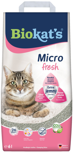 Micro Fresh Бентонитовый наполнитель для кошачьего туалета