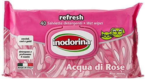 Refresh Салфетки для собак с ароматом розы