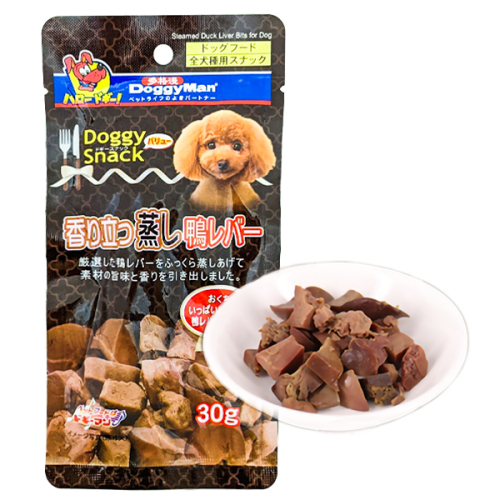 Steamed Duck Liver Bits Ласощі для собак, качина печінка на пару