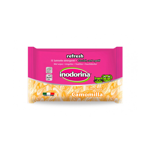 Refresh Camomilla Салфетки для ухода за ушами и глазами с ароматом ромашки
