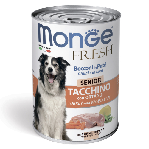 Dog FRESH – консервований корм зі свининою для дорослих собак усіх порід (шматочки в паштеті)