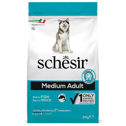 Dog Medium Adult Fish Сухой корм с рыбой для собак средних пород возрастом от 1 до 7 лет