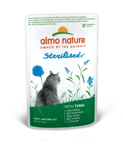 Holistic Functional Cat Sterilised with Tuna Влажный корм с тунцом для взрослых стерилизованных кошек