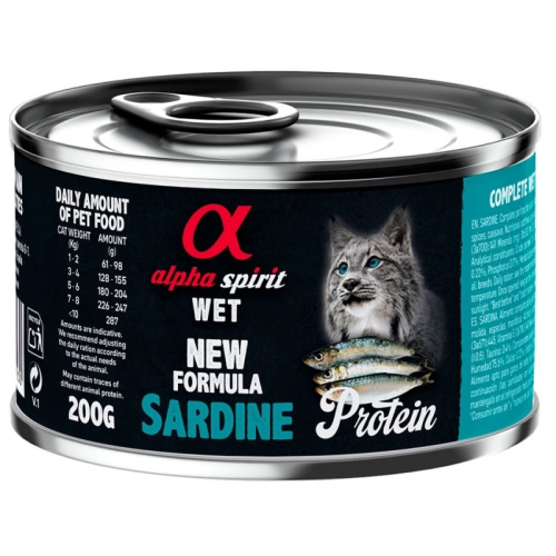 Cat Sardine Protein Повнораціонний вологий корм із сардиною для дорослих котів