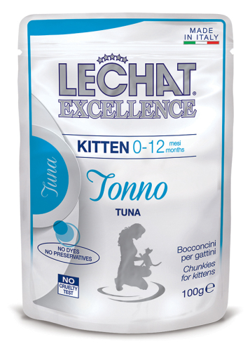 LCE Cat Kitten - влажный корм для котят, тунец