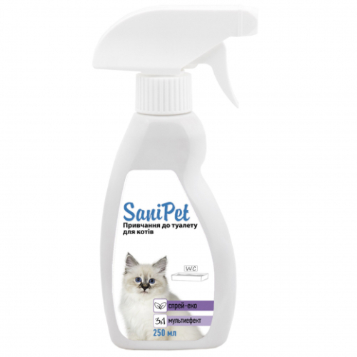 SaniPet ПРИУЧЕНИЕ КОШЕК К ТУАЛЕТУ