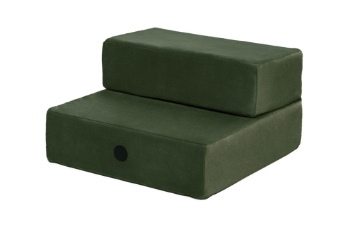 Tetris Green Velur single Ступени для собак