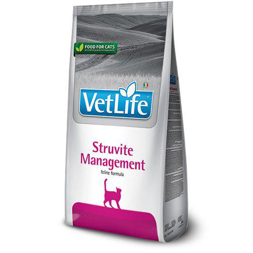 Vet Life Struvite Management Сухой корм-диета с мясом птицы для кошек при рецидивах струвитных уролитов