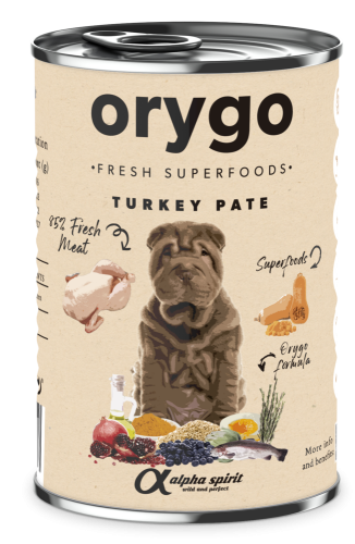 Turkey Pate Полнорационный влажный корм с индейкой и тыквой для взрослых собак всех пород
