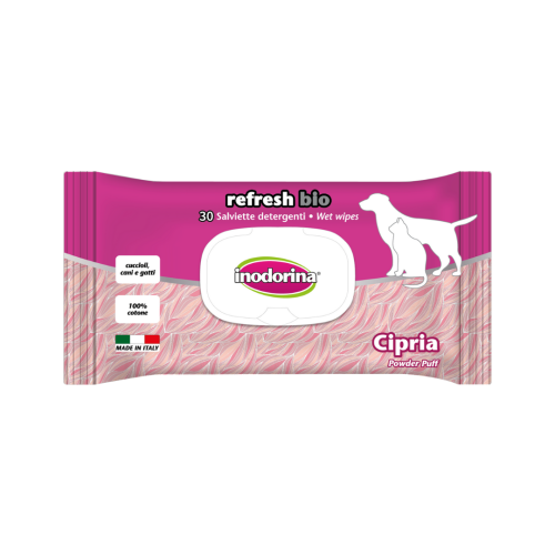 Bio Cipria Влажные биоразлагаемые котоновые салфетки
