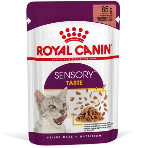 Sensory Taste - влажный корм в соусе для стимуляции особого чувства вкуса у взрослых кошек