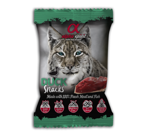 Duck Snacks for Cat Полувлажное лакомство из утки для кошек