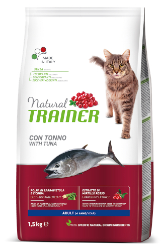 Natural Adult with Tuna - сухой корм с тунцем для взрослых кошек