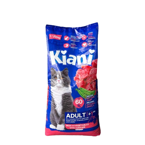 Cat Adult Beef Сухой корм с говядиной для кошек для набора веса