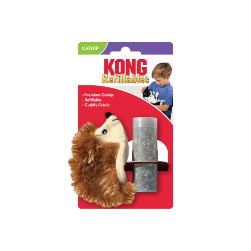 Refillables Hedgehog Игрушка для кошек "Ёж" с кошачьей мятой