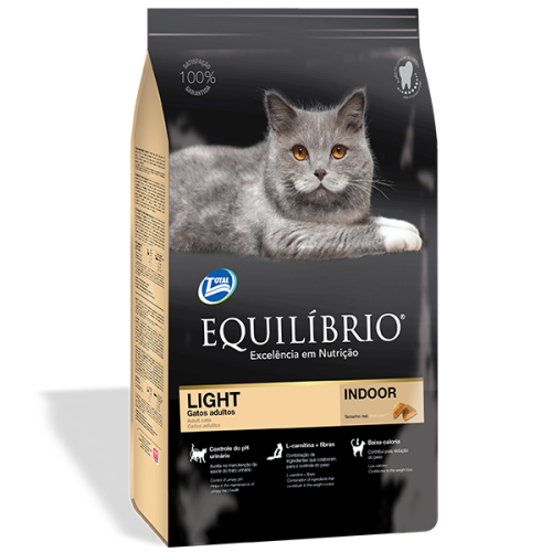 Cat Adult Light Indoor Полнорационный сухой корм для взрослых кошек с избыточным весом или склонностью к полноте
