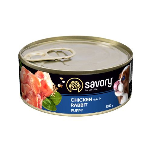 Puppy Rabbit & Chicken - влажный корм с кроликом и курицей для щенков