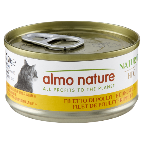HFC Cat Natural Кусочки куриного филе в соусе для взрослых кошек