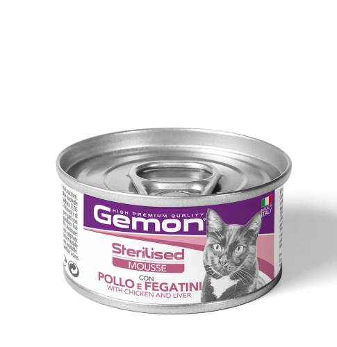 Cat Adult Sterilised Mousse with Chicken and Livers Мусс с курицей и печенью для стерилизованных кошек