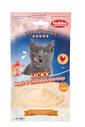 StarSnack LICKY Malt Chicken Shrimp Лакомство для кошек