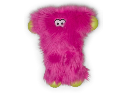 Peet Hot Toy Игрушка пищалка для собак, Пит пушистый, розовый