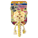 Купить Cotton Tiger Жевательная игрушка с пискавкой для собак, тигр с канатом