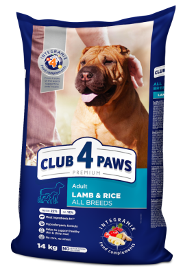 Adult All Breeds Lamb & Rice - гипоаллергенный сухой корм с ягненком и рисом для взрослых собак всех пород