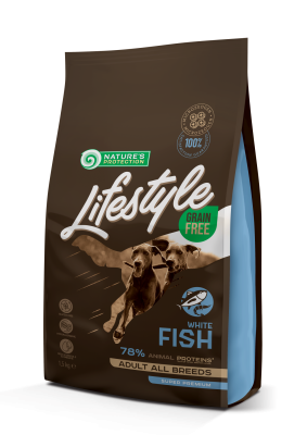 Lifestyle Grain Free White Fish Adult All Breeds Беззерновой сухой корм с белой рыбой для взрослых собак всех пород