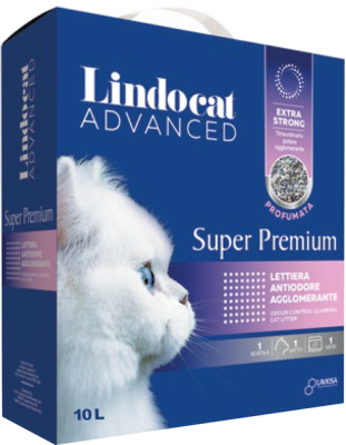 Super Premium Scented Unscented - бентонитовый наполнитель для кошачьего туалета, без запаха